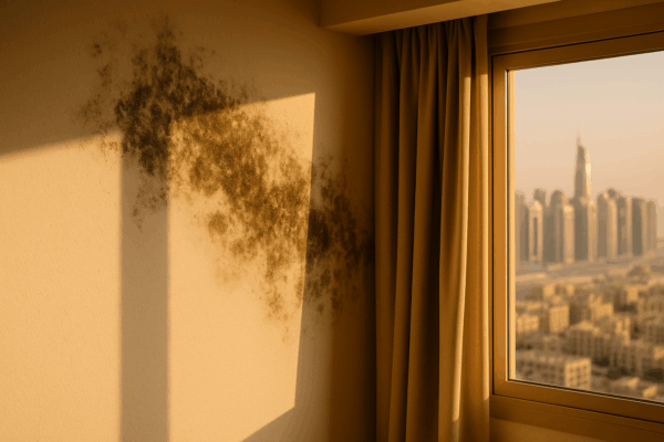 why does mold grow so easily in dubai apartments