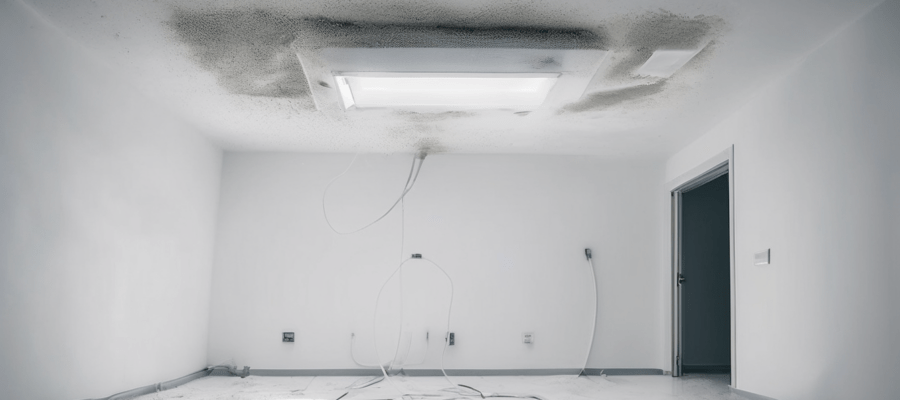 Mold Remediation Process in Dubai HVAC Systems - Step-by-step guide for effective mold removal in air conditioning units.