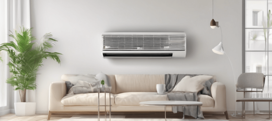 Best AC Cleaning & AC Service in Emirates Hills Dubai - professional technician servicing luxury villa AC system