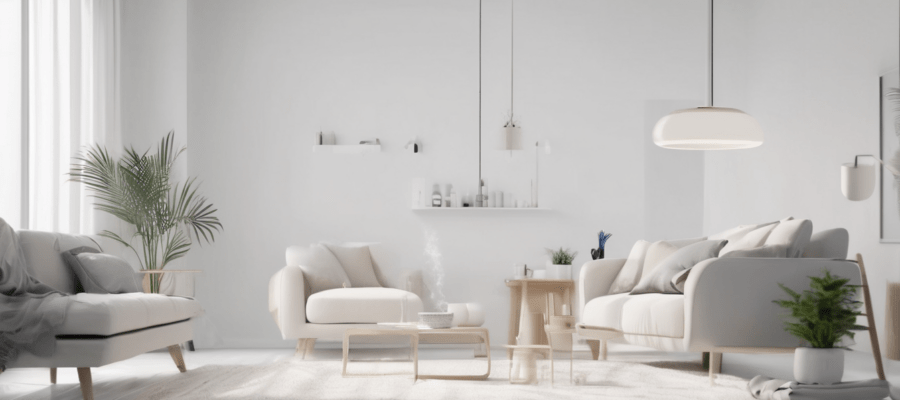 Best Home Disinfection Service Dubai Complete Guide - professional technician applying ULV fogging treatment in a Dubai apartment living room