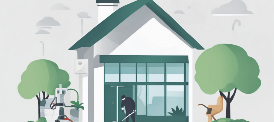 How to Choose a Pest Control Company in Dubai - licensed technician inspecting villa kitchen for cockroach activity