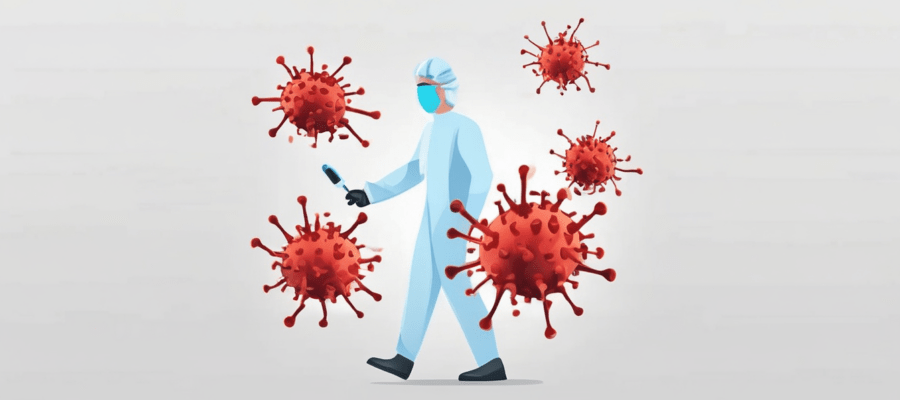 Coronavirus Disinfection Service Dubai Professional Methods - electrostatic spraying equipment treating office surfaces with antimicrobial solution