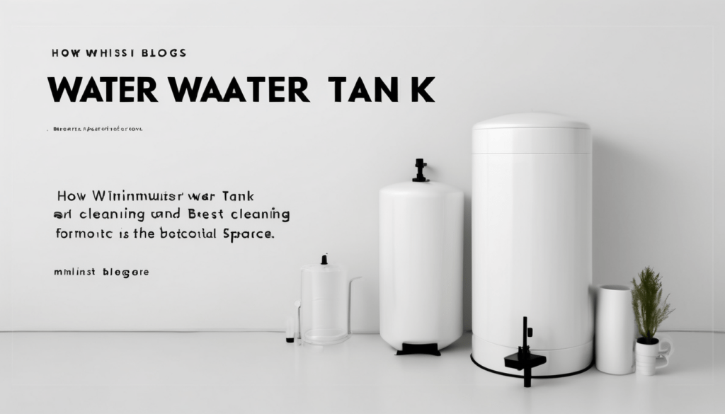 The Best Cleaning: How Hard Water Affects Water Tanks And