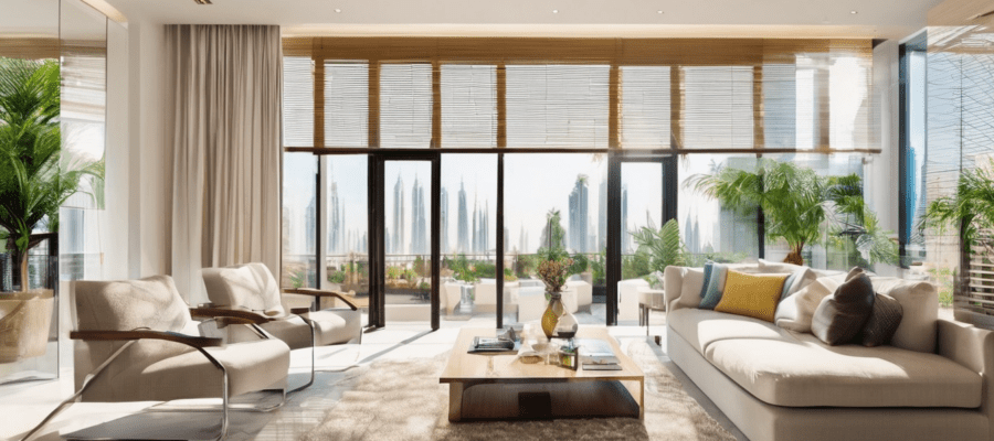 Indoor Air Quality Standards Dubai: What UAE Law Requires - certified IAQ specialist conducting air sampling in a Dubai commercial building