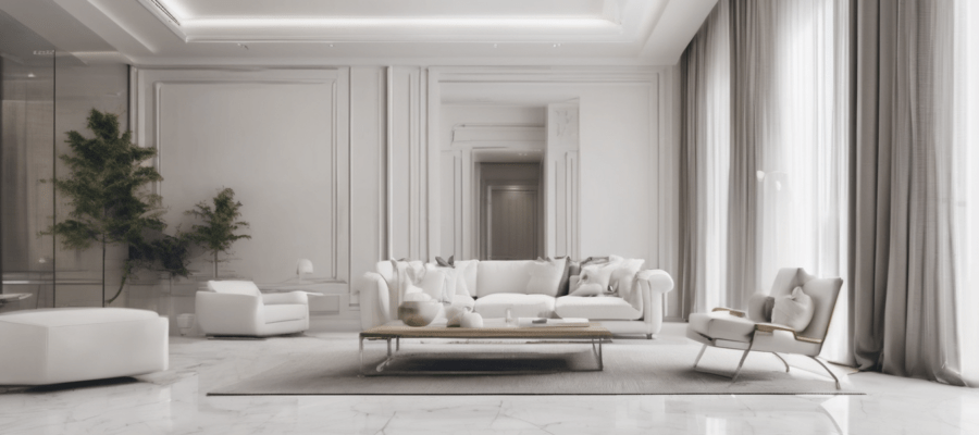 Nafija Building Cleaning Services Abu Dhabi: Best Cleaning Service - professional technicians cleaning a modern residential tower lobby in Abu Dhabi UAE