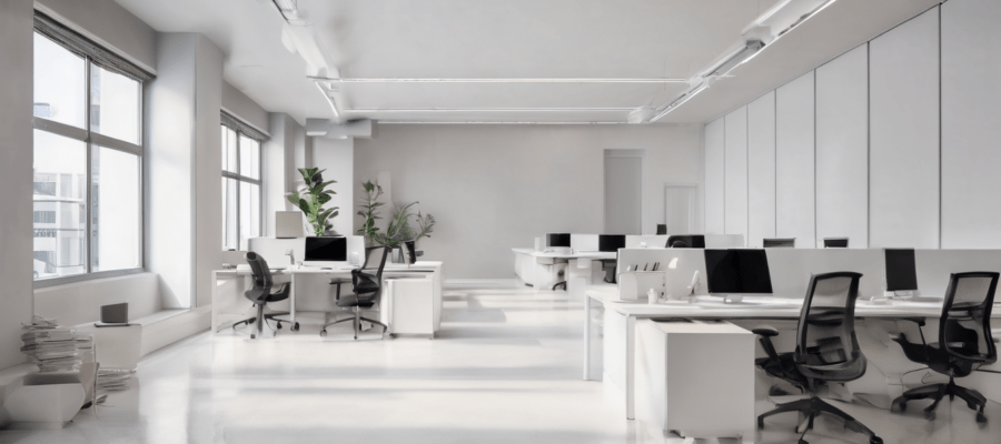 Office Cleaning Services Abu Dhabi: What to Expect - professional cleaning team working in a modern Abu Dhabi office space