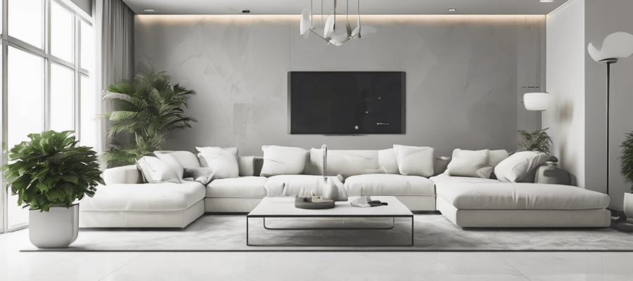 Professional AC Disinfection Services Emirates Hills Dubai - technician servicing luxury villa HVAC system