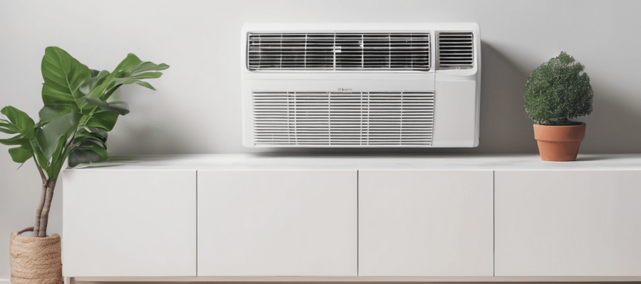 Split AC vs Central AC Cleaning: Key Differences - technician cleaning indoor split unit and central AC ductwork in Dubai building