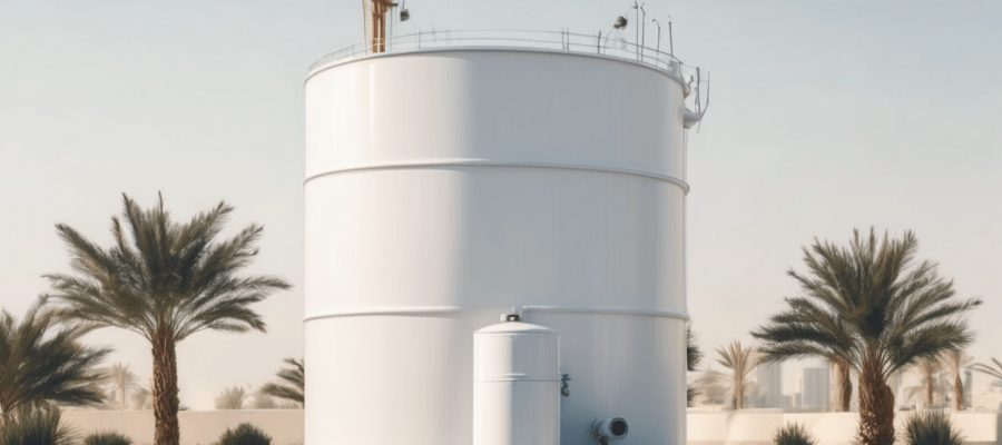 Water Tank Installation Costs in Dubai Explained - professional installation process