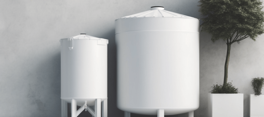 Which Water Tank Is The Best, Plastic Or Concrete Tank Box comparison guide for UAE properties showing installation and maintenance differences