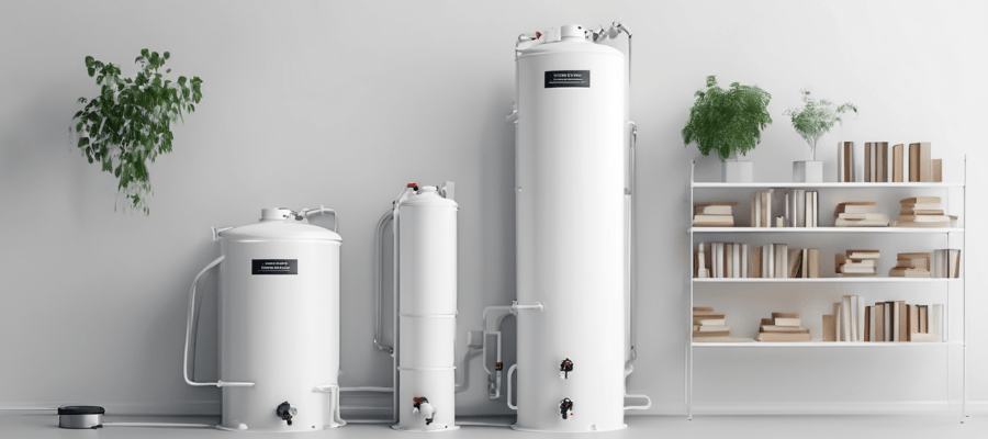 Why should I hire a professional water tank cleaning service - technician cleaning water storage tank