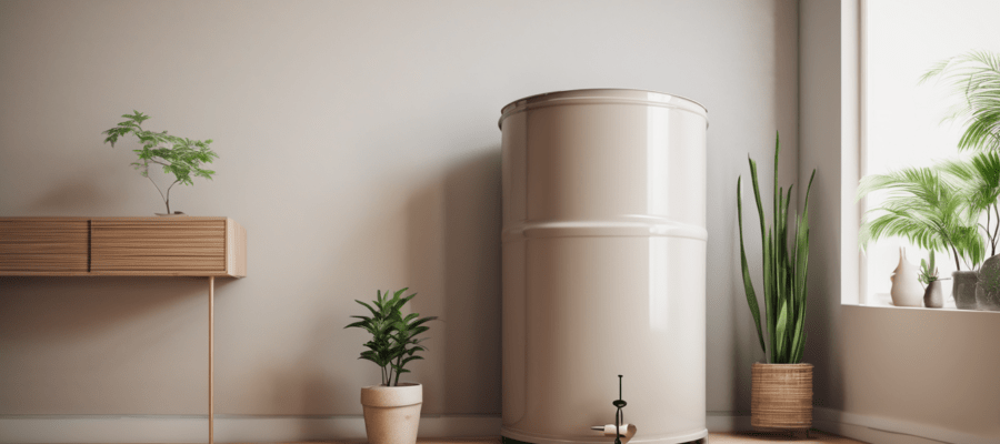 Signs Your Water Tank Needs Immediate Cleaning - professional inspection of a rooftop water storage tank in Dubai