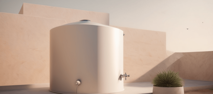 Villa vs Apartment Water Tank Cleaning Differences - certified technician inspecting rooftop villa water tank versus large apartment building tank system in Dubai