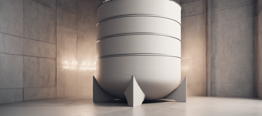 Water Tank Cleaning Dubai - professional technician inspecting and cleaning a rooftop storage tank in a Dubai residential building