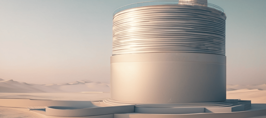 Water Tank Cleaning Frequency How Often in UAE - professional SaniH2O technician inspecting rooftop water storage tank in Dubai residential building