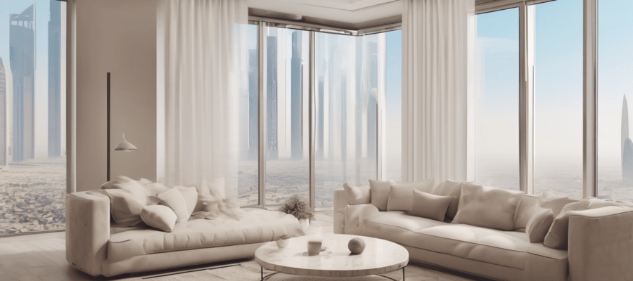 AC Maintenance Schedule for Dubai High-Rise Living - fan coil unit inspection inside a Dubai apartment ceiling void