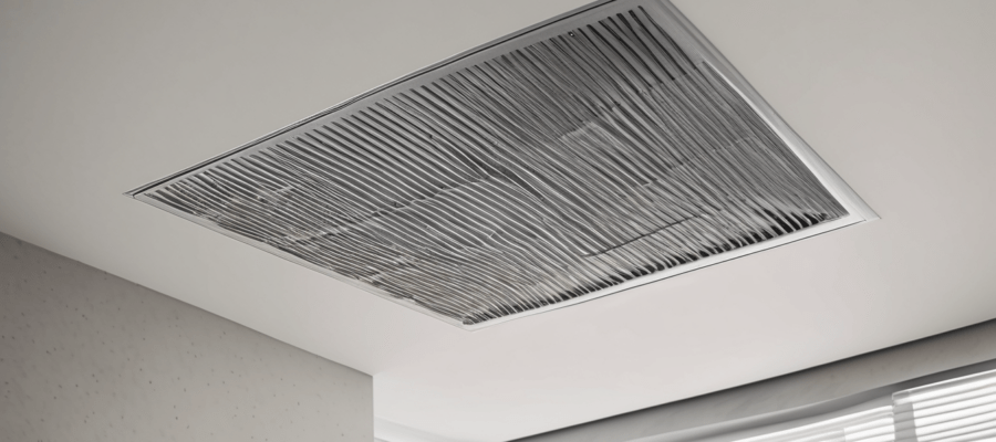 How Often Should AC Ducts Be Cleaned in Dubai - NADCA-certified specialist inspecting villa duct system with contamination assessment equipment