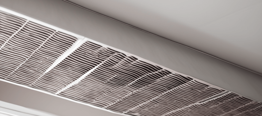 How Often Should AC Ducts Be Cleaned in UAE? - NADCA-certified technician inspecting residential AC ductwork in a Dubai villa