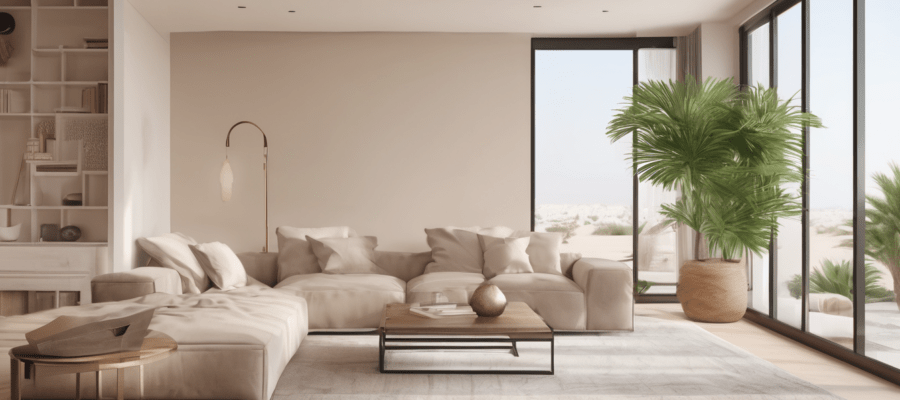 #1 Best Indoor Air Quality Testing Ras Al Khaimah - professional IAQ specialist conducting air sampling assessment in a Ras Al Khaimah villa interior
