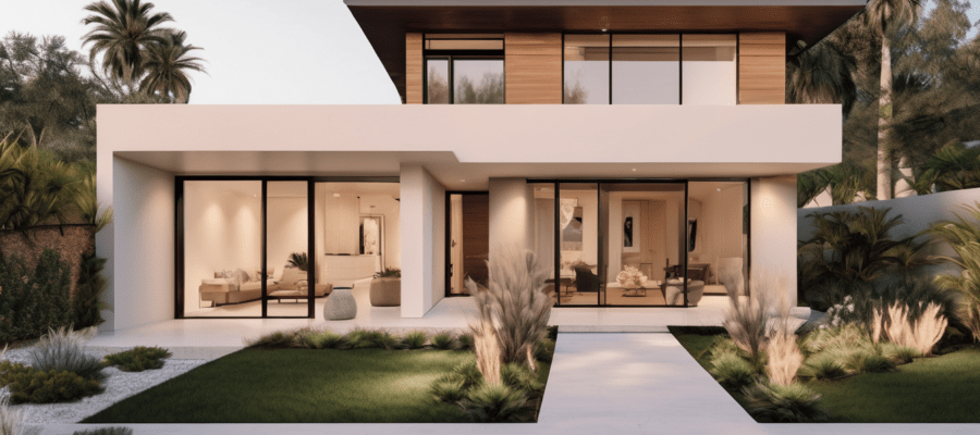 Termite Inspection for Villa Lantana Homes - certified specialist assessing ground-floor timber and skirting for subterranean termite activity in a Dubai villa