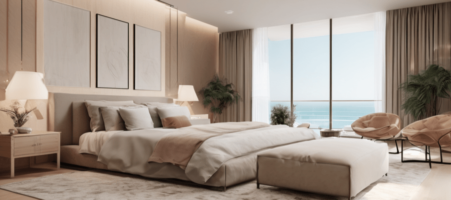 VOC Sources in UAE Apartments and How to Reduce Them - diagram showing common VOC emission points inside a Dubai apartment including furniture, paint, and AC ducts