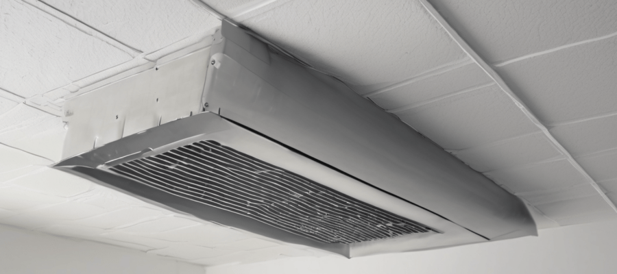 When to Test Air Quality After AC Duct Cleaning - IAQ specialist conducting post-service air sampling in UAE villa