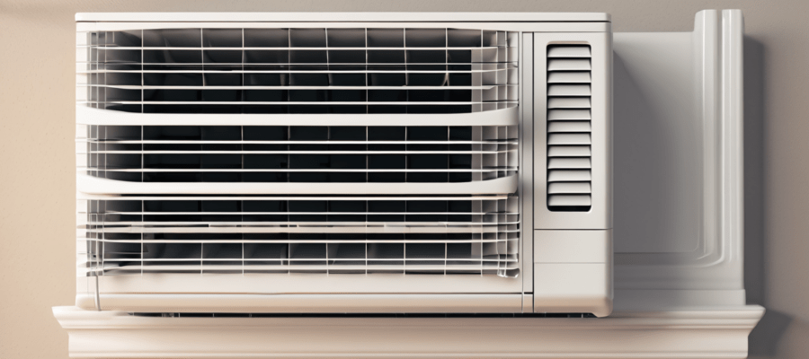 What Causes a Clogged Condensate Drain in an AC Unit - cross-section diagram showing algae blockage in condensate drain line