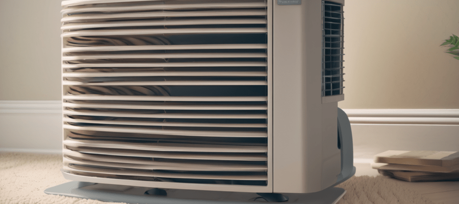 Signs Your AC Coil Needs Professional Cleaning - contaminated evaporator coil in Sharjah apartment indoor unit showing biological growth and fin blockage