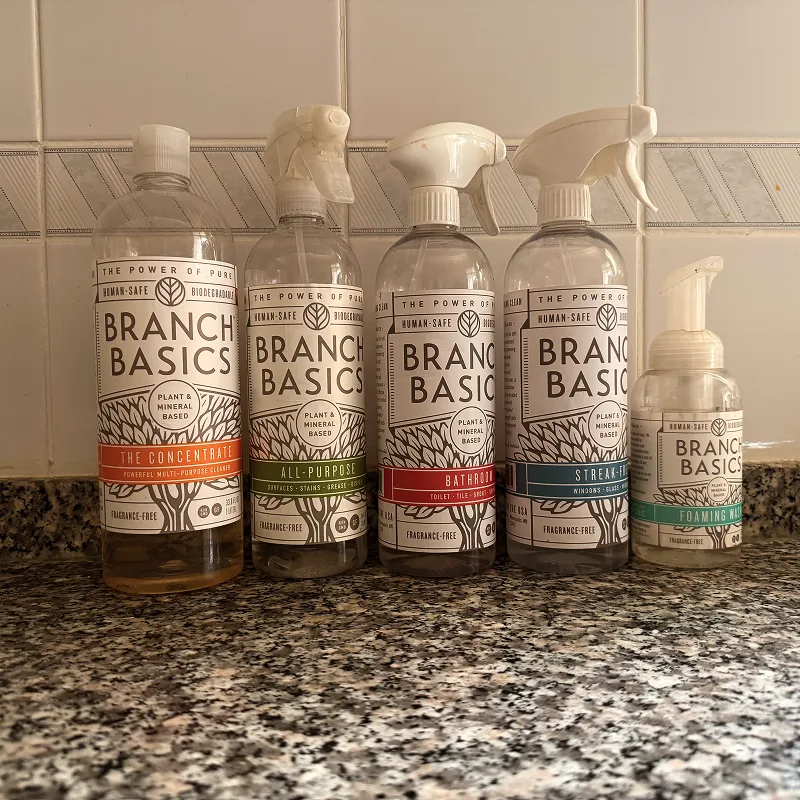 Branch Basics cleaning products