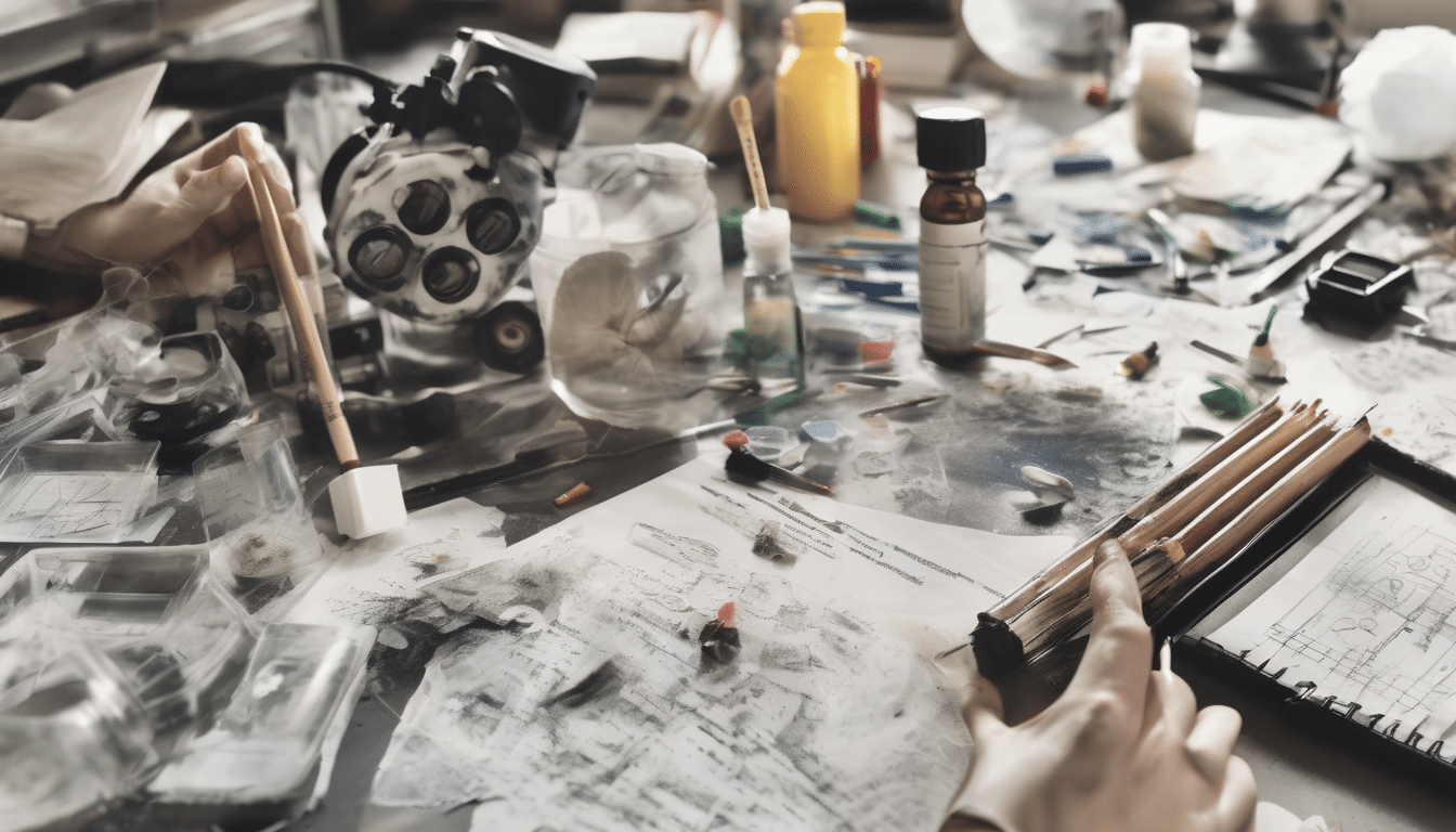 Case study illustration: Interior wide‑angle image of a contemporary open‑plan Dubai office floor with workstations, ceil