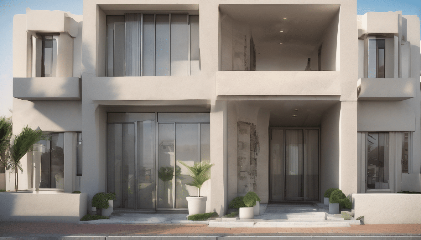 Pathways In Uae Villas - ["Technician using infrared camera to assess building envelope cracks for radon entry pathways in...