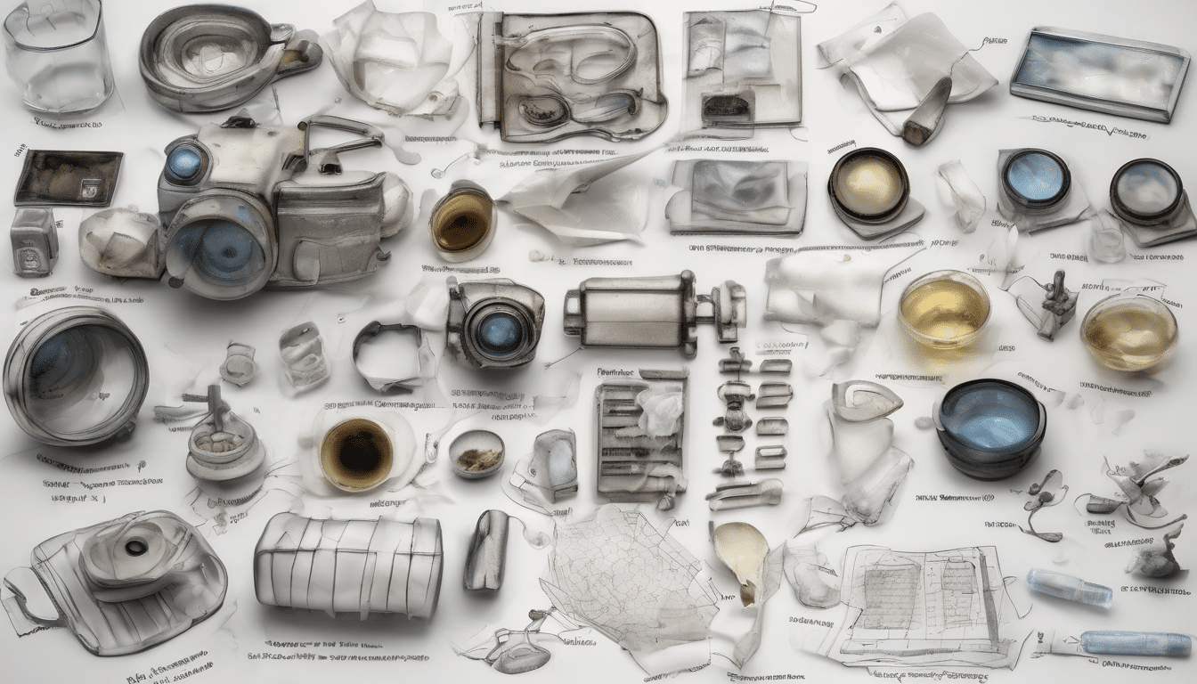 Case study illustration: Results visualization thermal image with hotspots circled