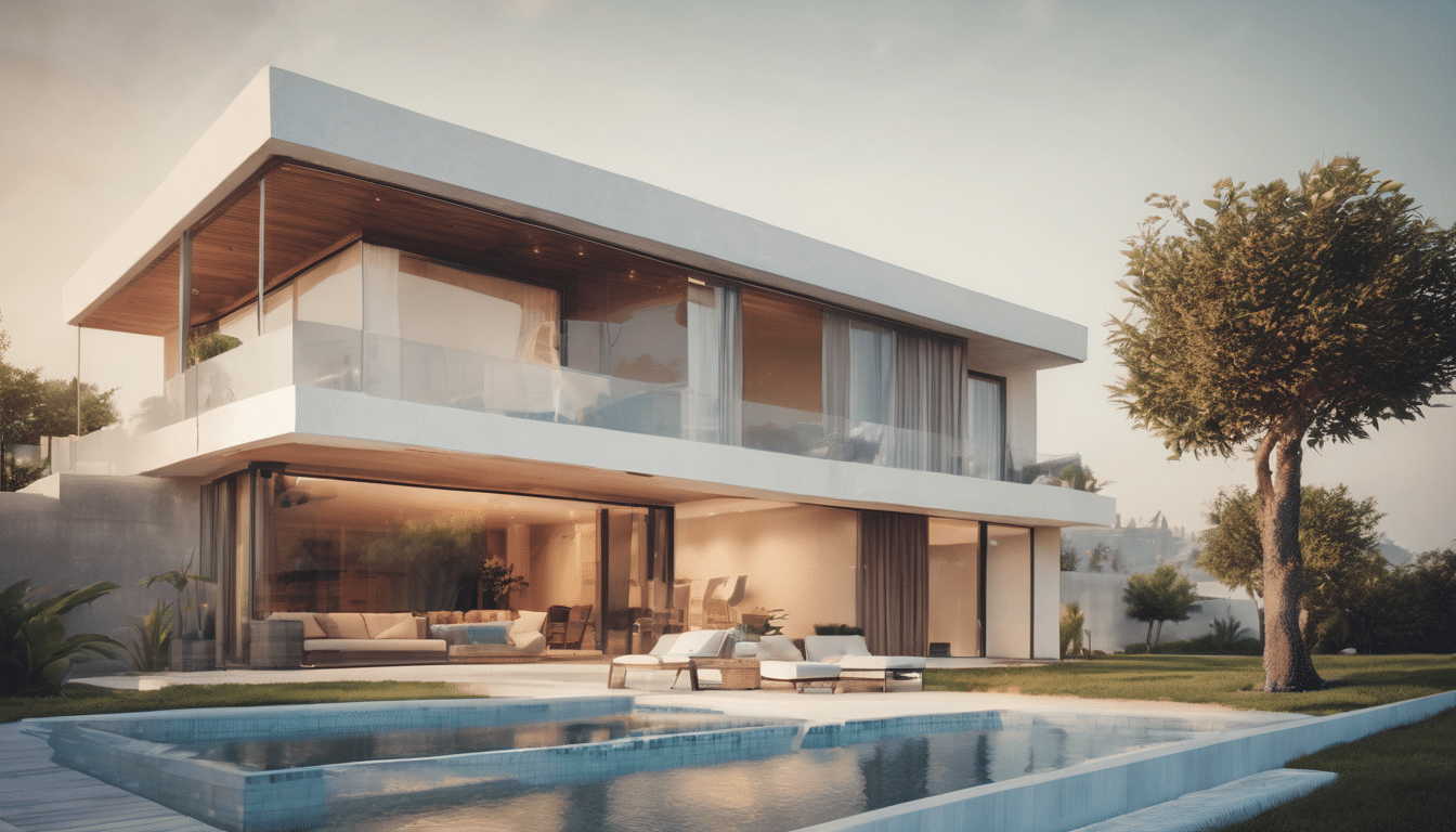 Pm25 Monitoring Methods For Villas - ["PM2.5 Monitoring Methods for Villas - Diagram showing real-time sensor deployment i...