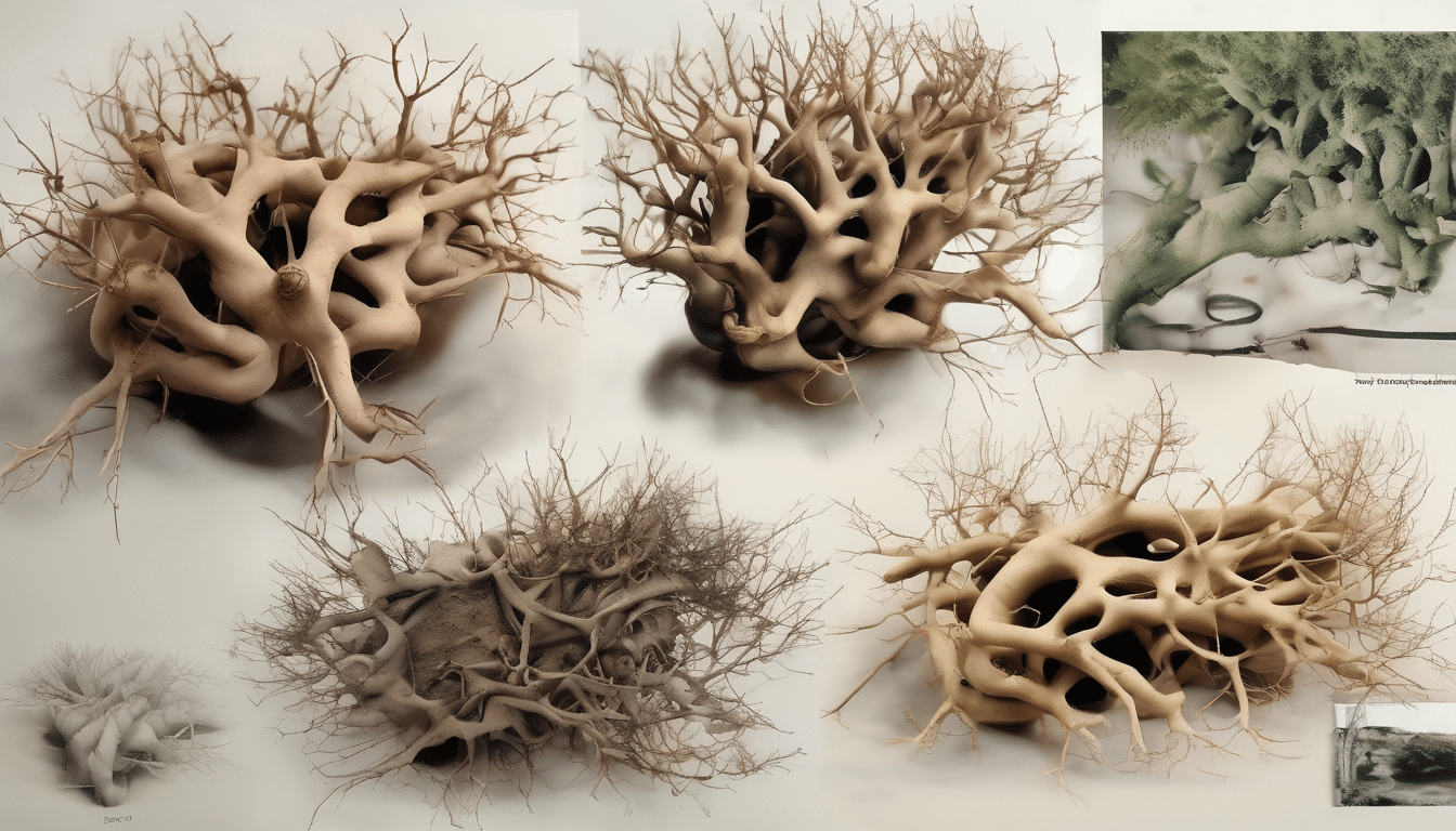 Case study illustration: Collage-style image showing thermal imaging camera, moisture meter in use at a skirting board, and a